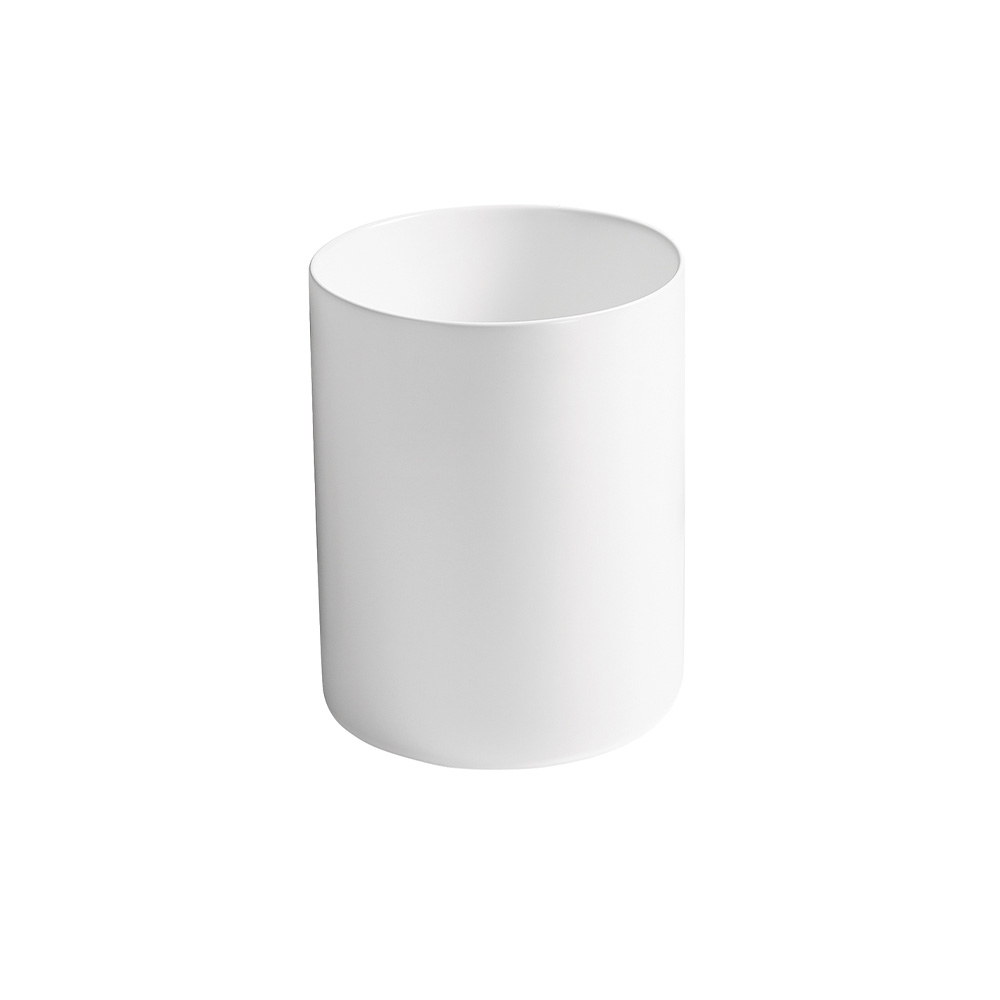 Lancia Shelph Matt White Tall Basin