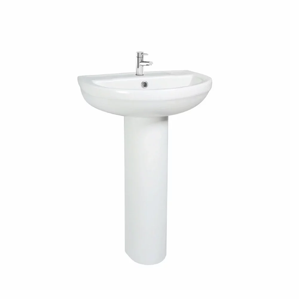 Scudo Spa Basin And Pedestal
