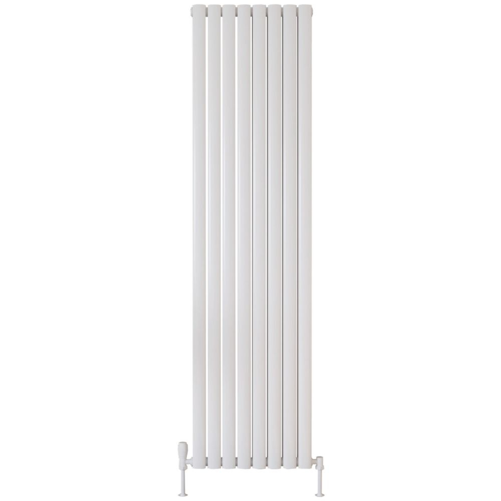 Scudo Apex 531 x 1800mm White Vertical Double Designer Radiator