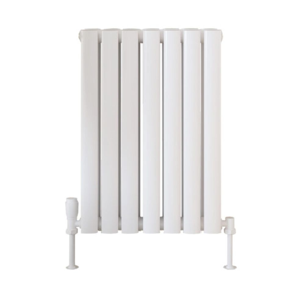 Scudo Apex 600 x 413mm White Horizontal Double Designer Radiator