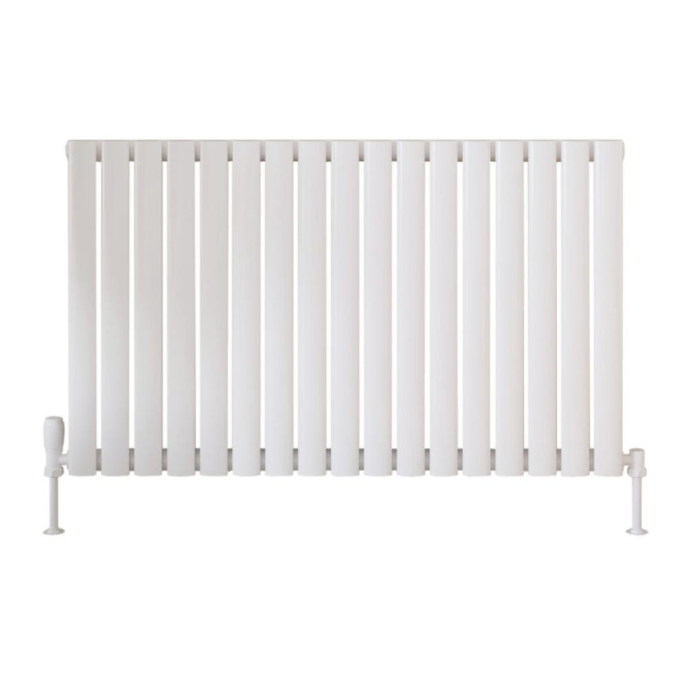 Scudo Apex 600 x 994mm White Horizontal Designer Radiator