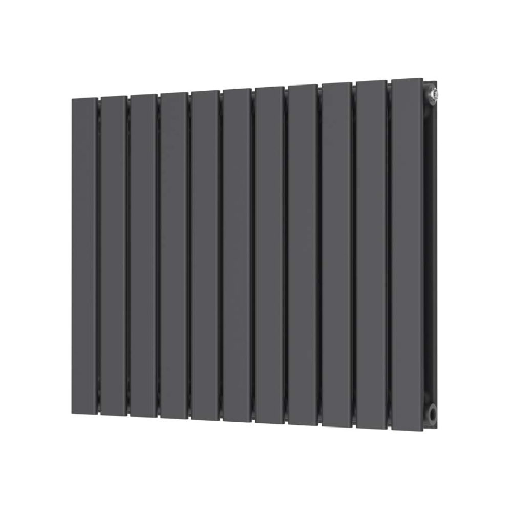 Scudo Bravo 600 x 750mm Anthracite Double Designer Radiator