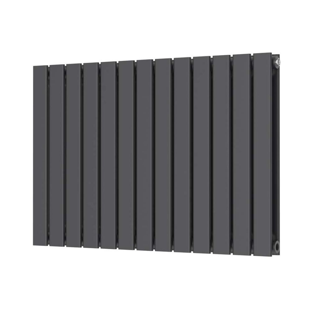 Scudo Bravo 600 x 886mm Anthracite Double Designer Radiator