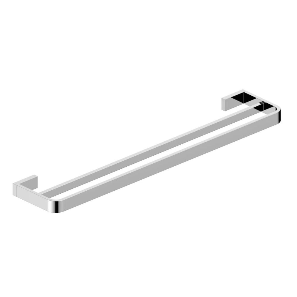 Scudo Delta Double Towel Rail