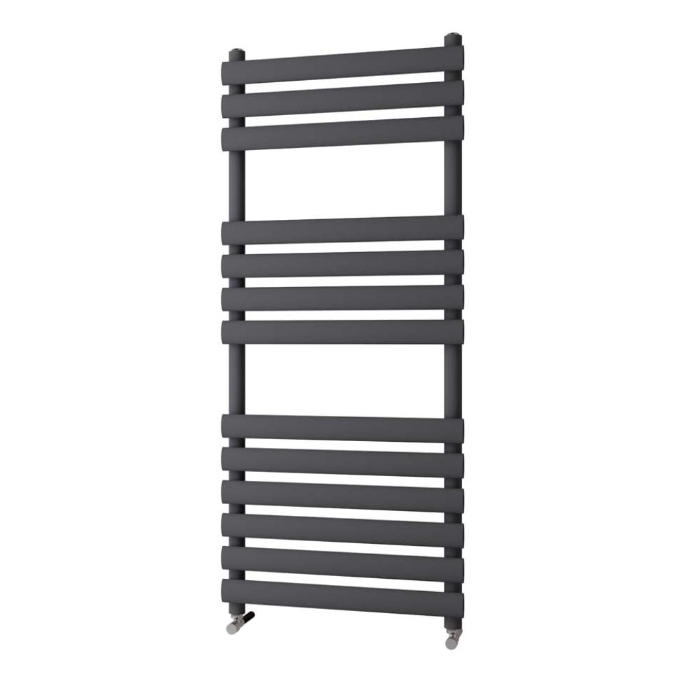Scudo Instyle 1200 x 500mm Designer Anthracite Towel Rail