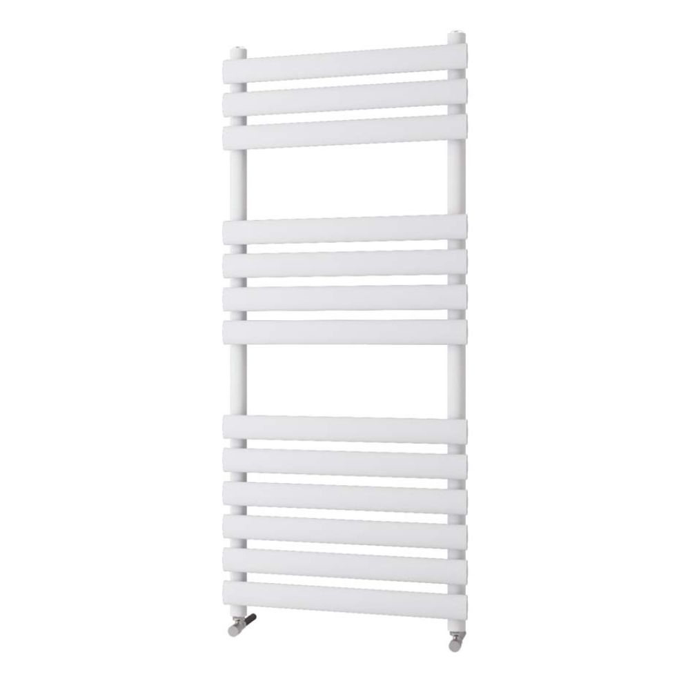 Scudo Instyle 1200 x 500mm Designer White Towel Rail