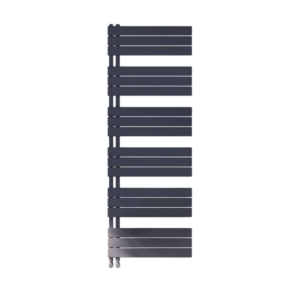 Scudo Thames 1640 x 600mm Anthracite Designer Towel Rail
