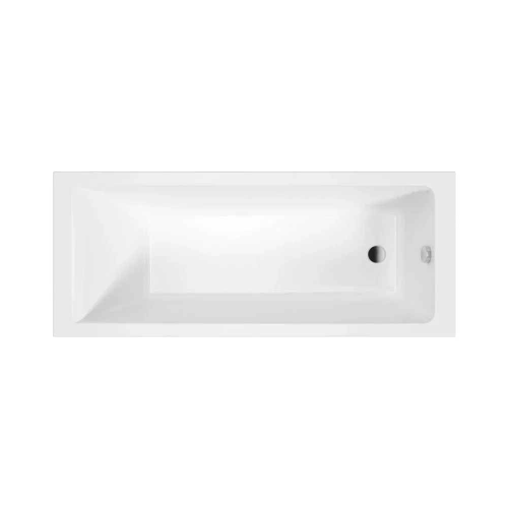 SELECT Cubo 1700x700mm Single Ended Bath