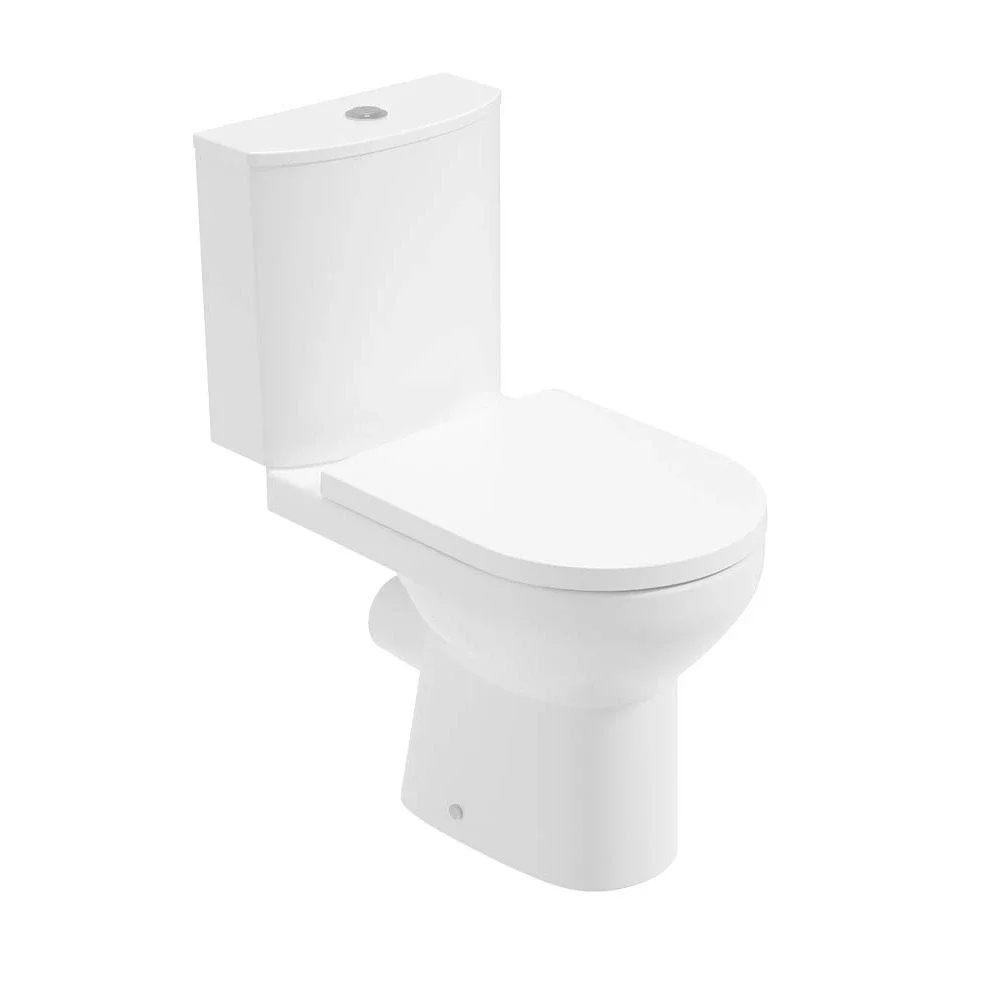SELECT Eden Open Back Close Coupled Rimless WC
