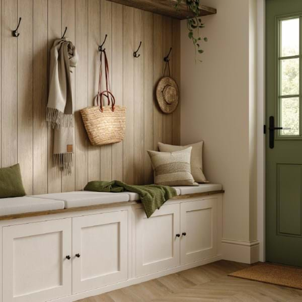 Beige Grey Lorenzo Oak Naturepanel Shiplap Slat Wall Panel