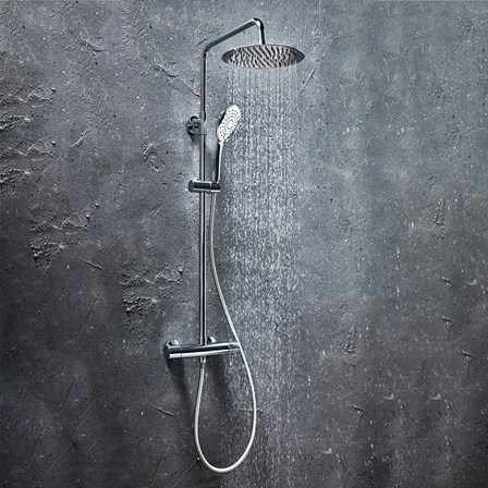 Barca Cool Touch Exposed Shower with Rigid Riser Set