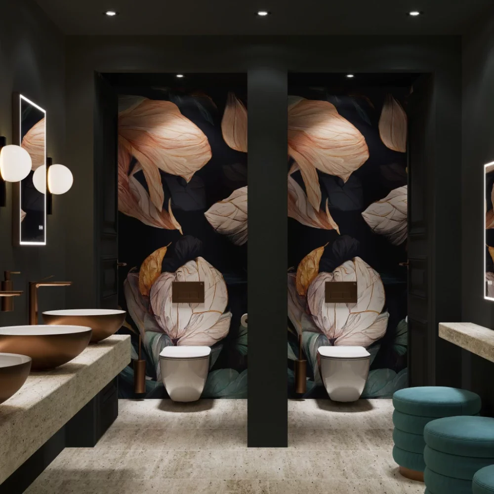 Autumn Bloom Showerwall Acrylic Wall Panels