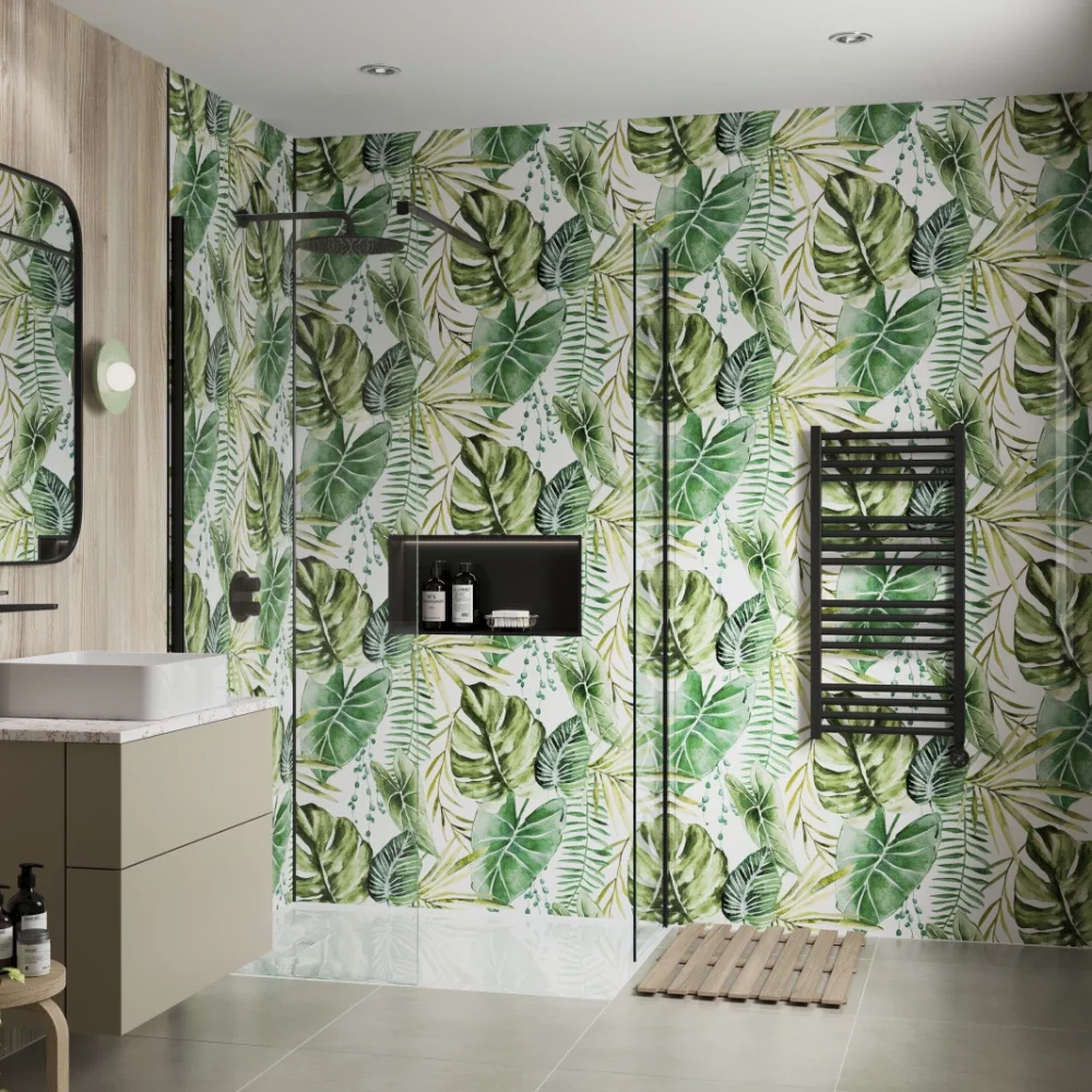 Botanical Garden Showerwall Acrylic Wall Panels