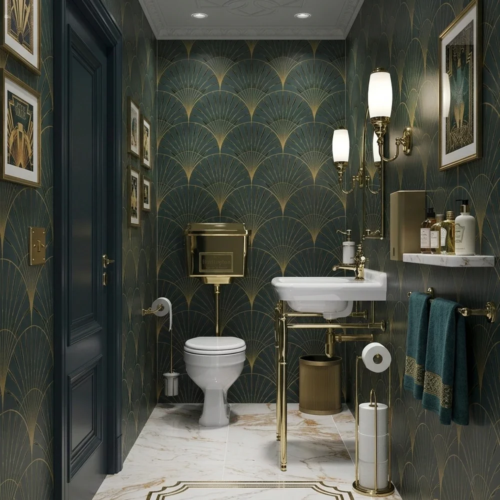 Deco Emerald Showerwall Acrylic Wall Panels