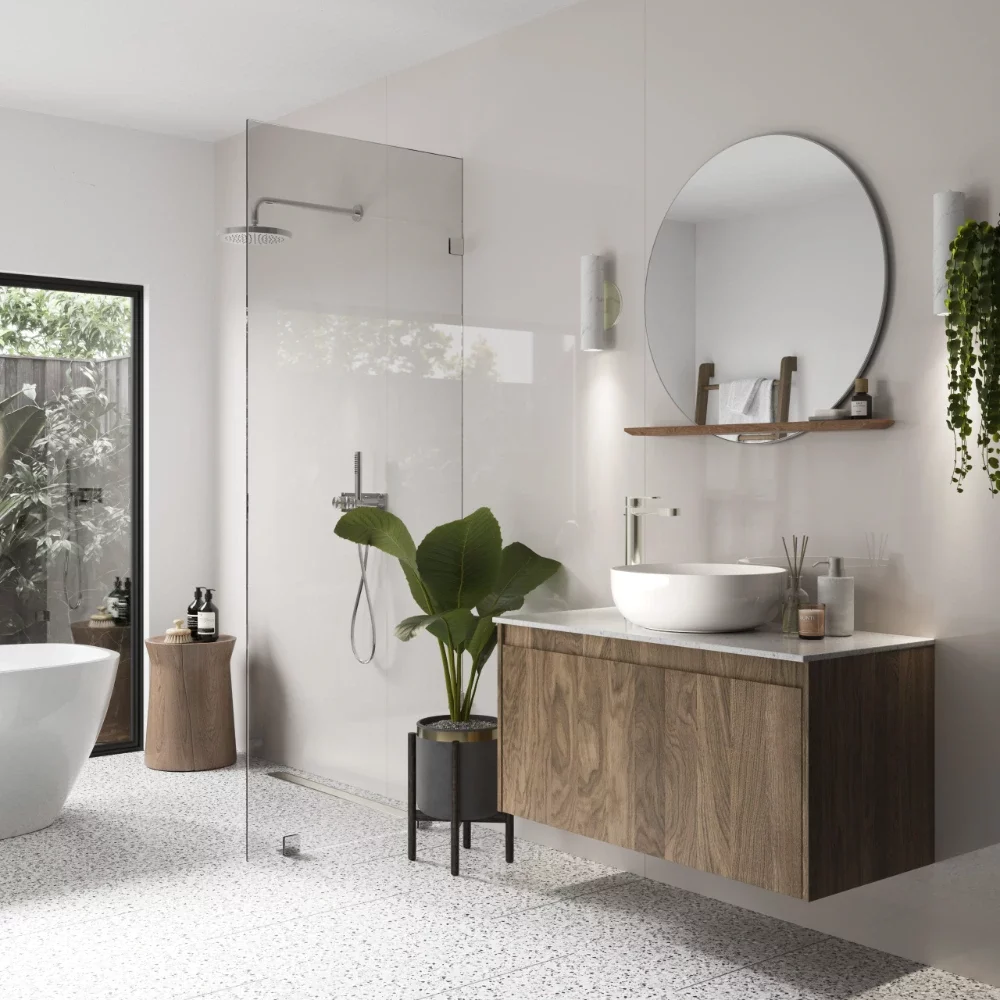 Latte Showerwall Acrylic Wall Panels