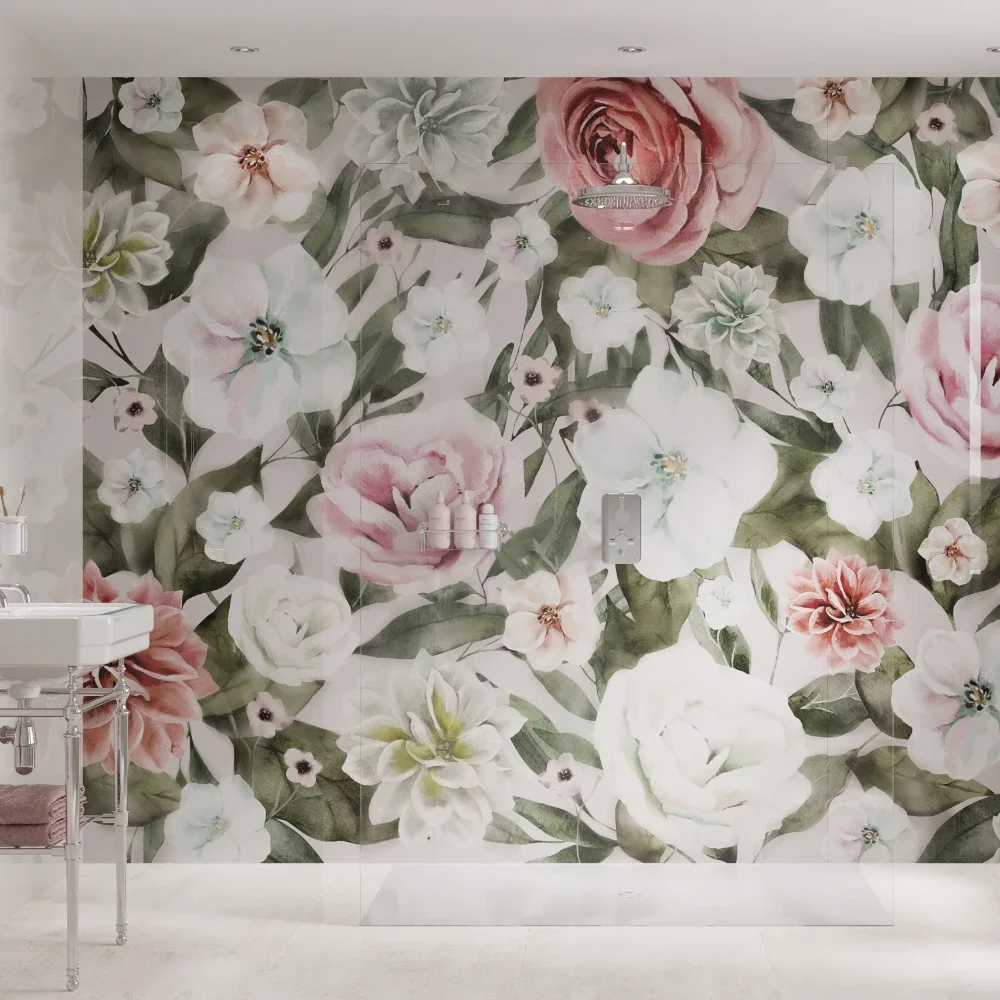 Spring Bloom Showerwall Acrylic Wall Panels