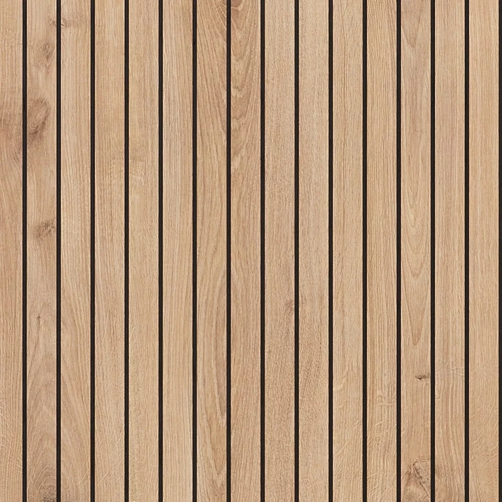 Showerwall Arcade Oak Slatwall Laminate Panel