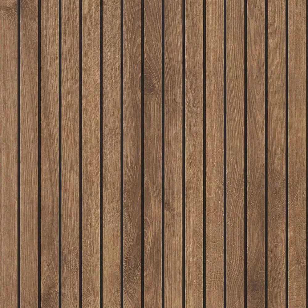 Showerwall Arcade Walnut Slatwall Laminate Panels