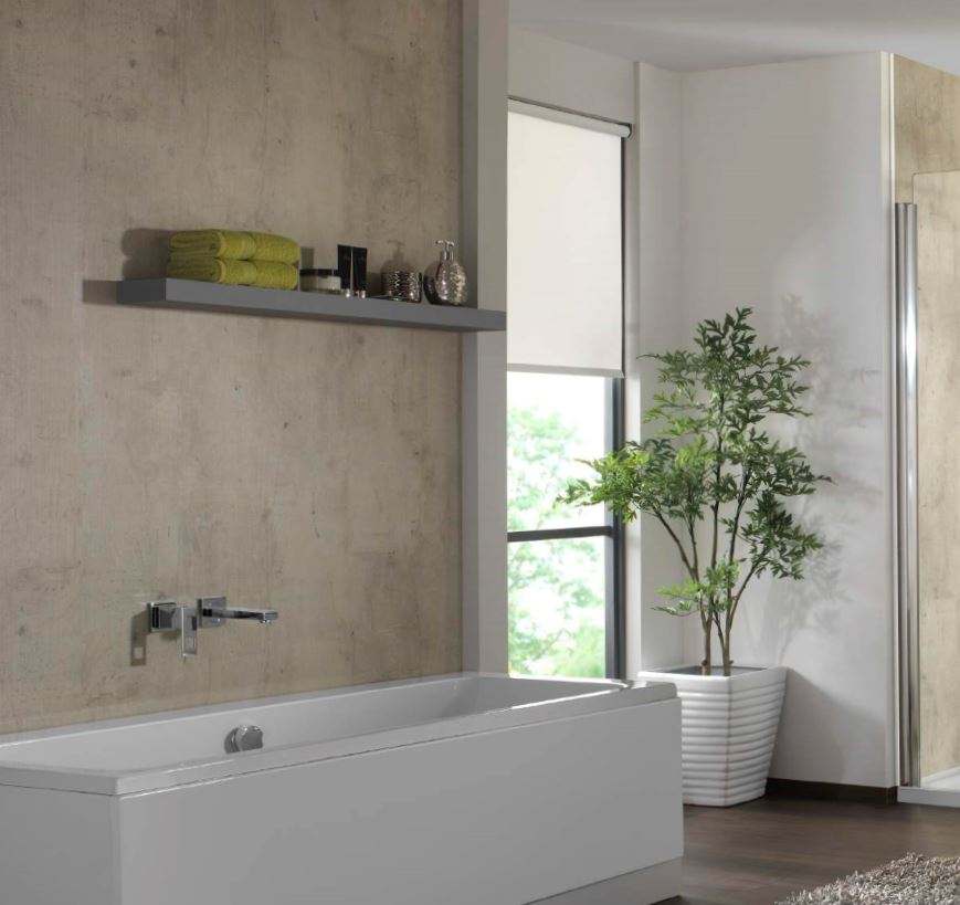 Urban Concrete Showerwall Laminate Panels