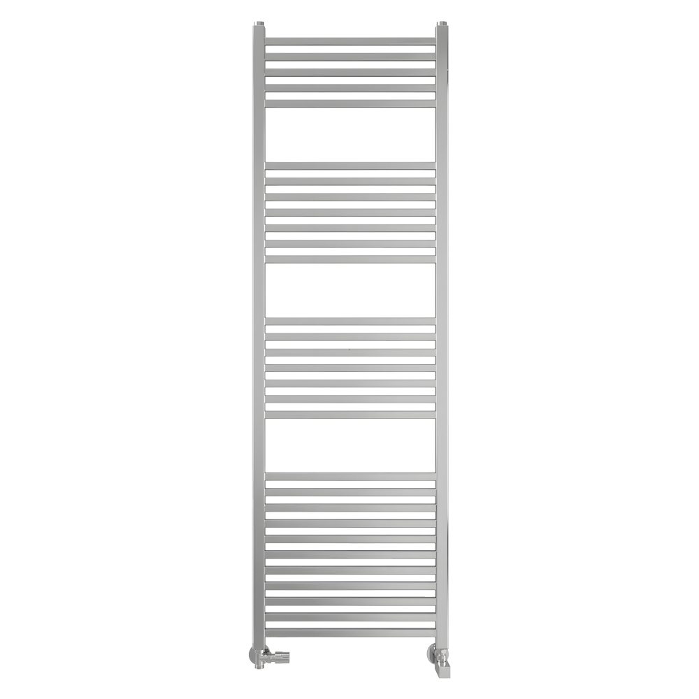 Lancia Simona 1600 x 500mm Designer Chrome Towel Rail 