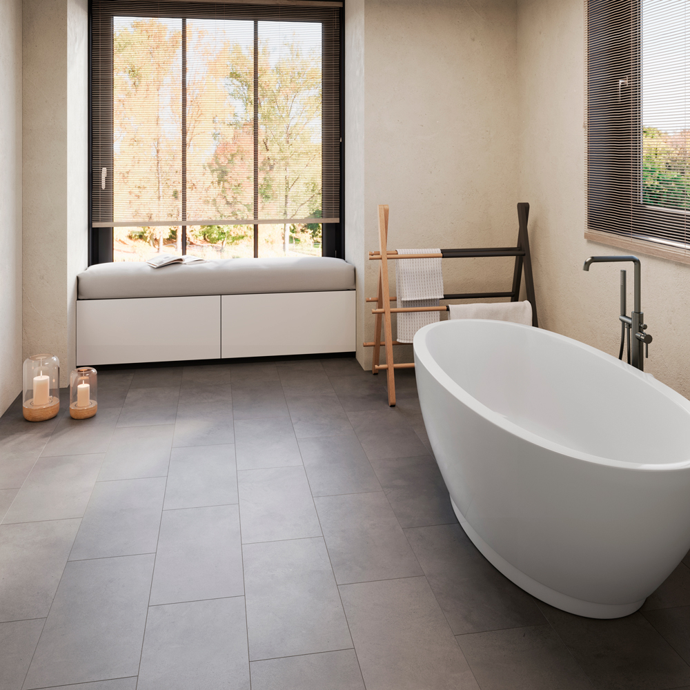 Ayton SPC Click Floor Dark Grey Slate 1.86m2 Per Pack