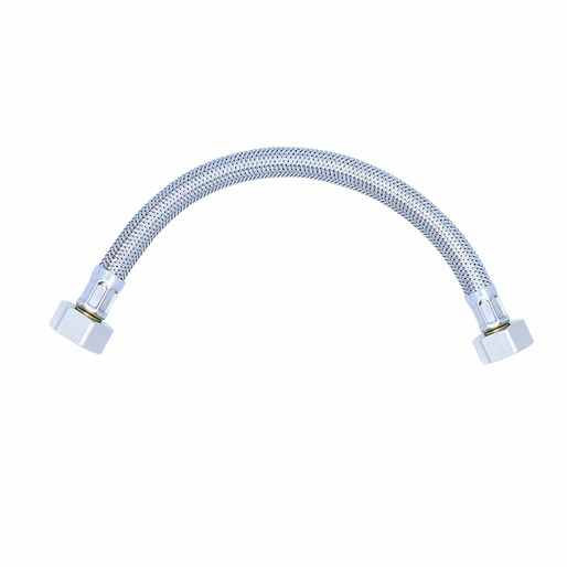 1/2" x 1/2" Braided Flexi Hose 300mm - Viva Sanitary