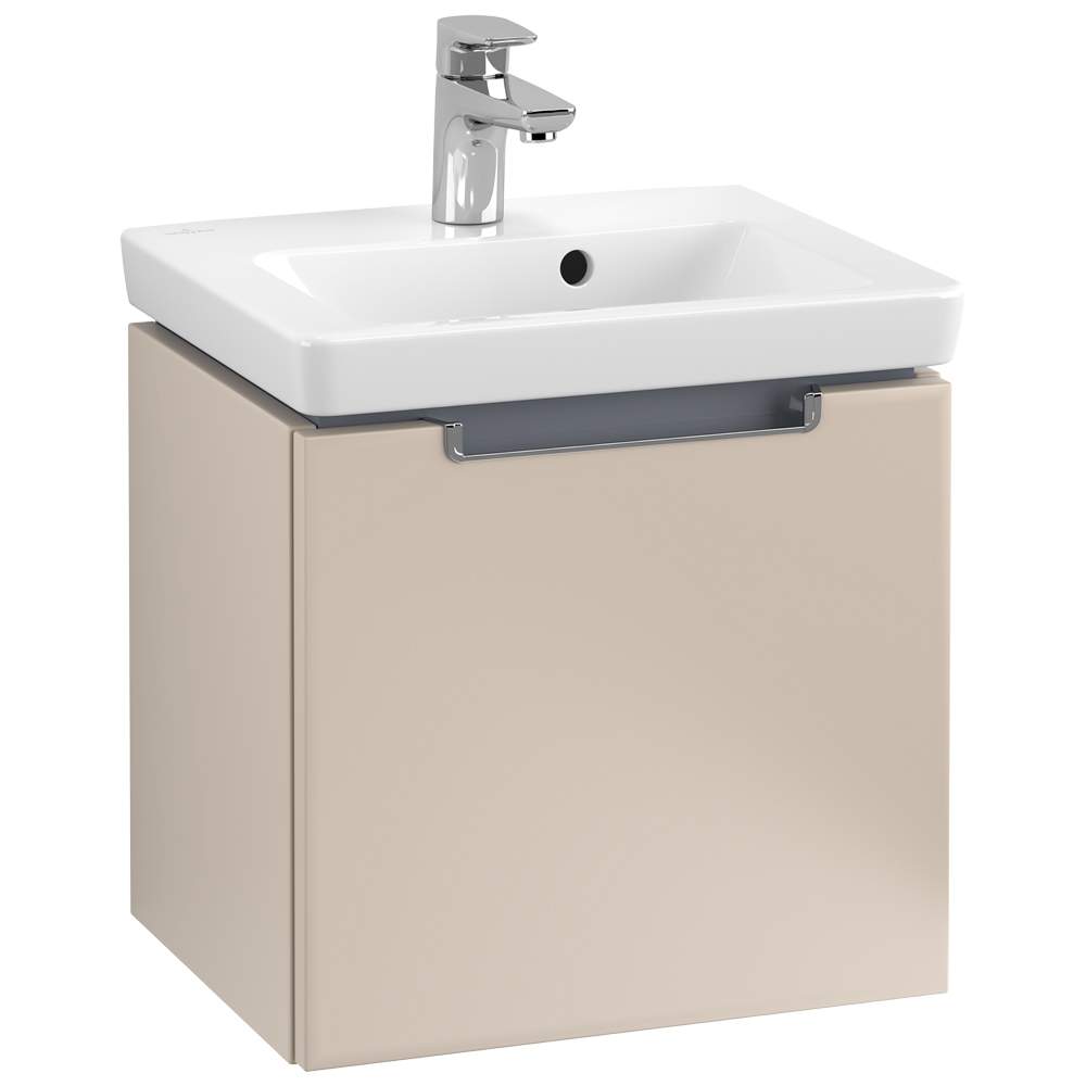 Villeroy & Boch Subway 2.0 440mm Bathroom Vanity Unit 1 Drawer Soft Grey