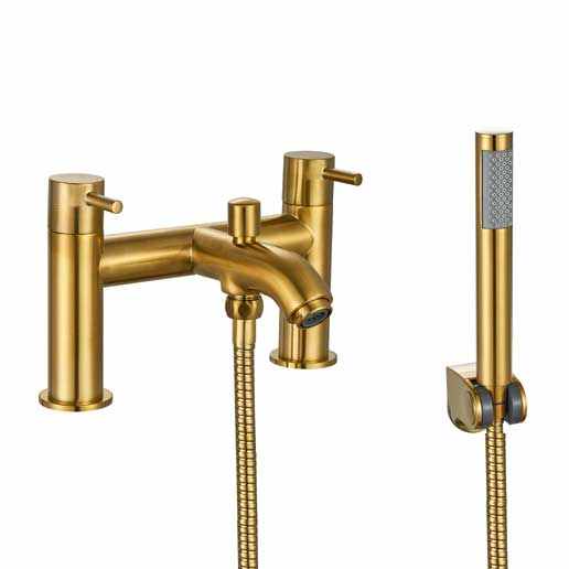 Ottone Brass Bath Shower Filler Tap - Kartell