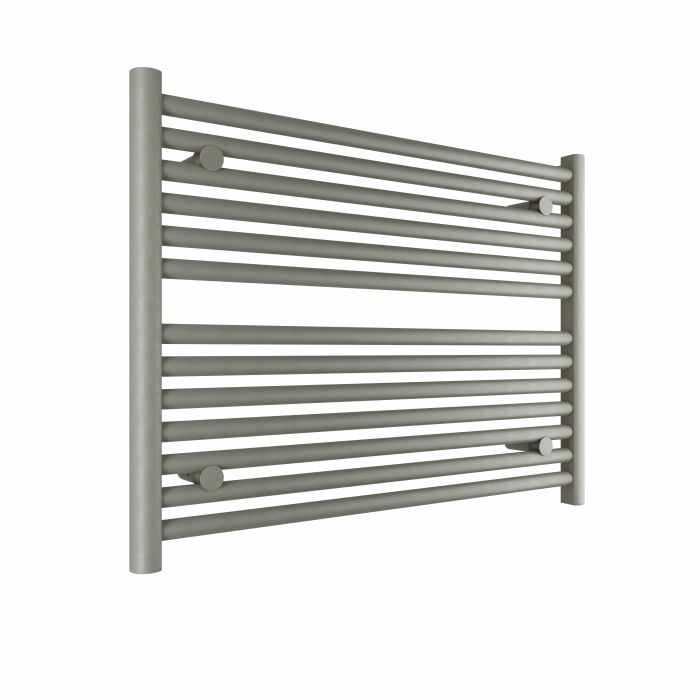 Tissino Hugo2 600 x 800mm Lusso Grey  Towel Radiator - High BTU Output