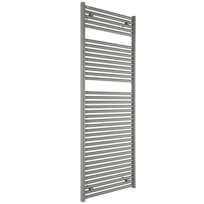 Hugo2 1652 x 600mm Electric Towel Radiator - Lusso Grey - High Heat Output - Tissino