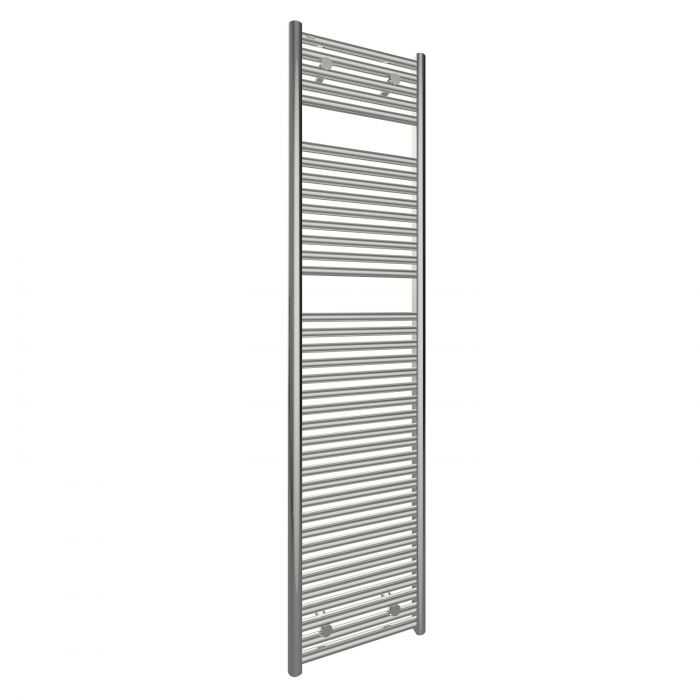 Hugo2 1652 x 400mm Electric Towel Radiator - Chrome - High Heat Output - Tissino