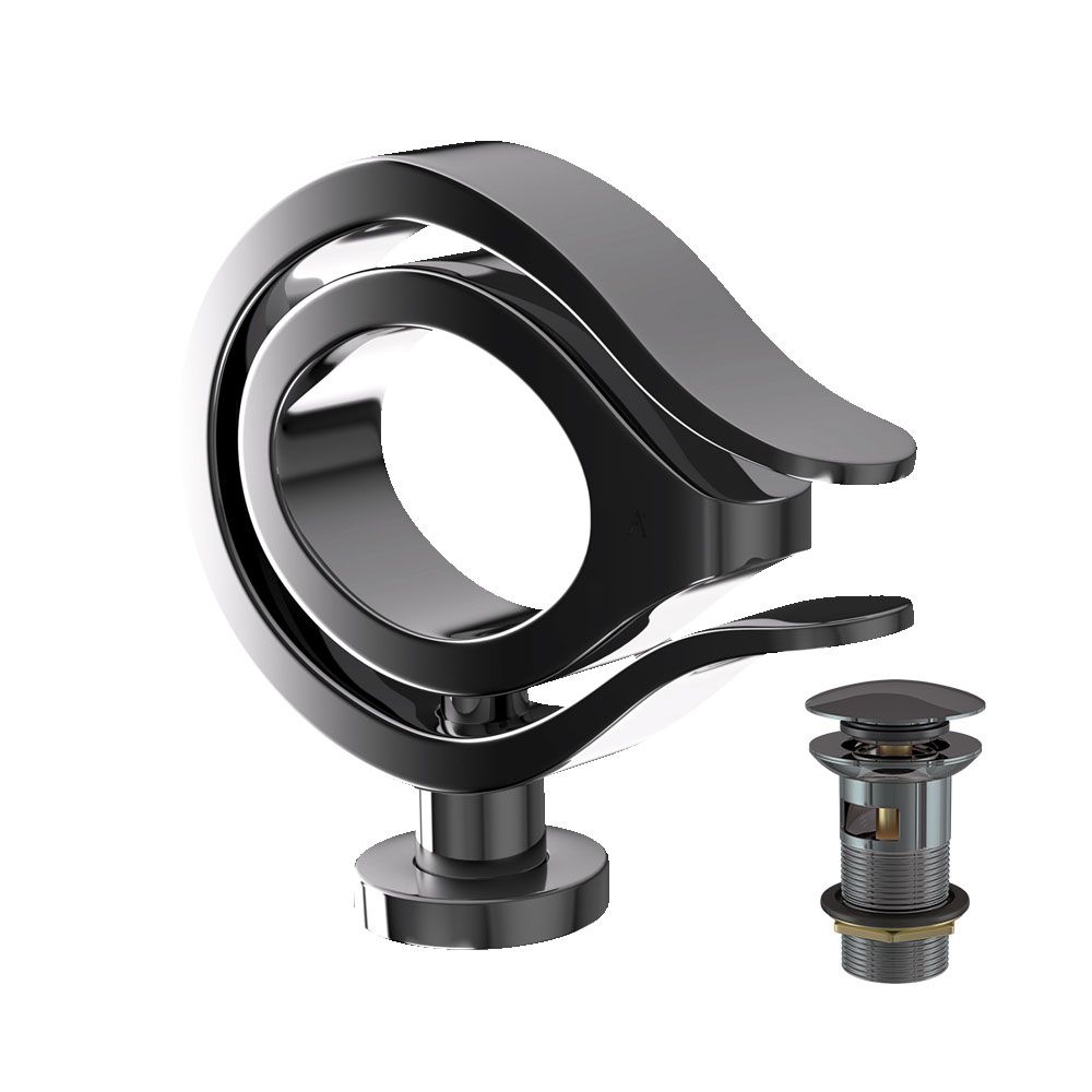 Artize Tiaara Black Chrome Designer Basin Mixer