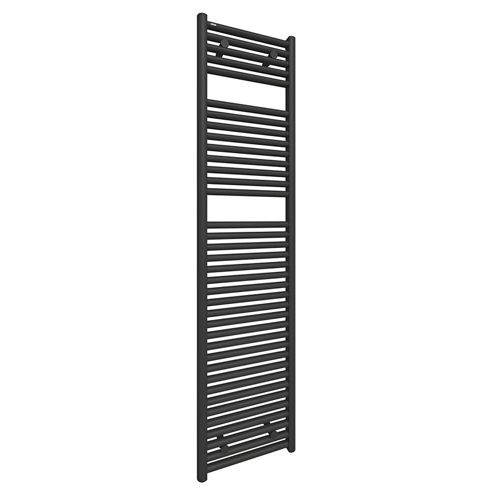 Tissino Hugo2 1652 x 400mm Anthracite Towel Radiator - High BTU Output
