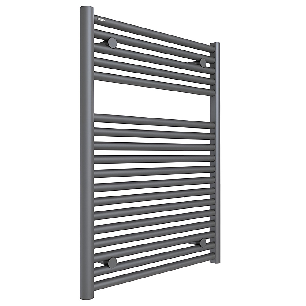 Tissino Hugo2 812 x 600mm Anthracite Towel Radiator - High BTU Output