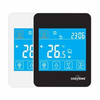 Cosytoes Gloss Touchscreen Timerstat in White (CGW) or Black (CGB)