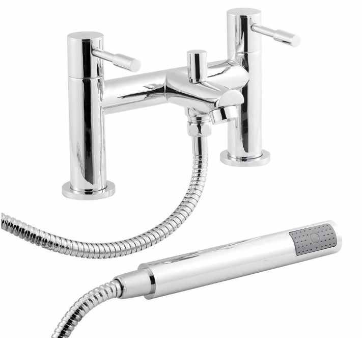 Nuie Series 2 Bath Shower Mixer Tap - Chrome