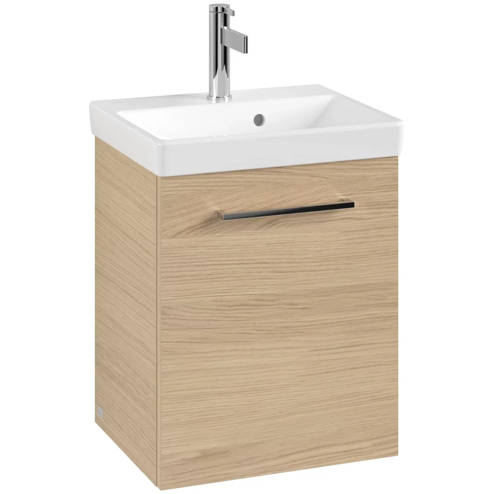 Villeroy & Boch Avento 430mm Nordic Oak Bathroom Vanity Unit With Basin