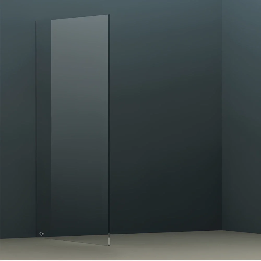 Abacus 835mm E Series 8mm Wetroom Glass Panel