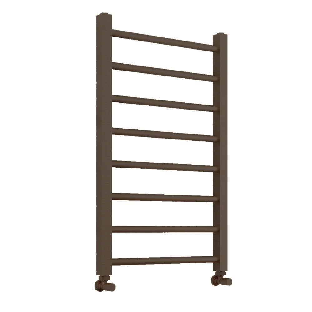 Lancia Vibe 800 x 500mm Brushed Bronze Towel Radiator