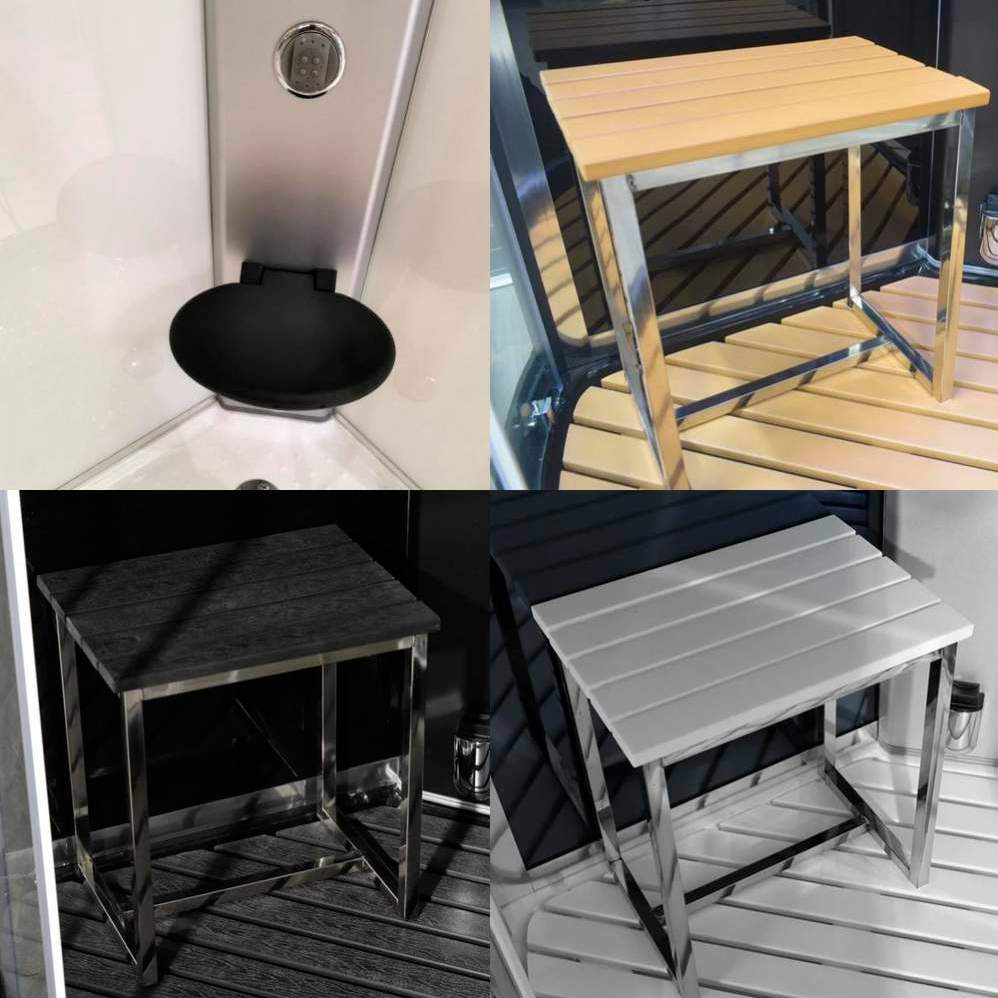 Vidalux Pure E 800 Shower Cabin with Triton Electric Shower