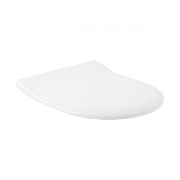 Villeroy & Boch Architectura Quick Release Slim Soft Close Toilet Seat - White Alpin