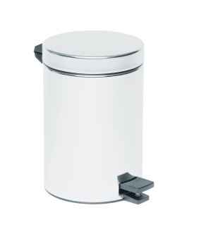 VitrA Arkitekta 4.5lt Bathroom Waste Bin Polished Stainless Steel 44055