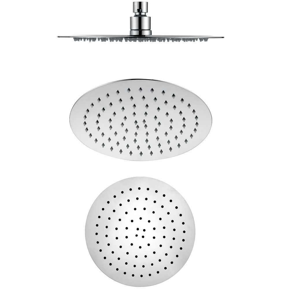 Niagara Equate Deluxe 300mm 10" Round Chrome Slimline Shower Head - CLEARANCE