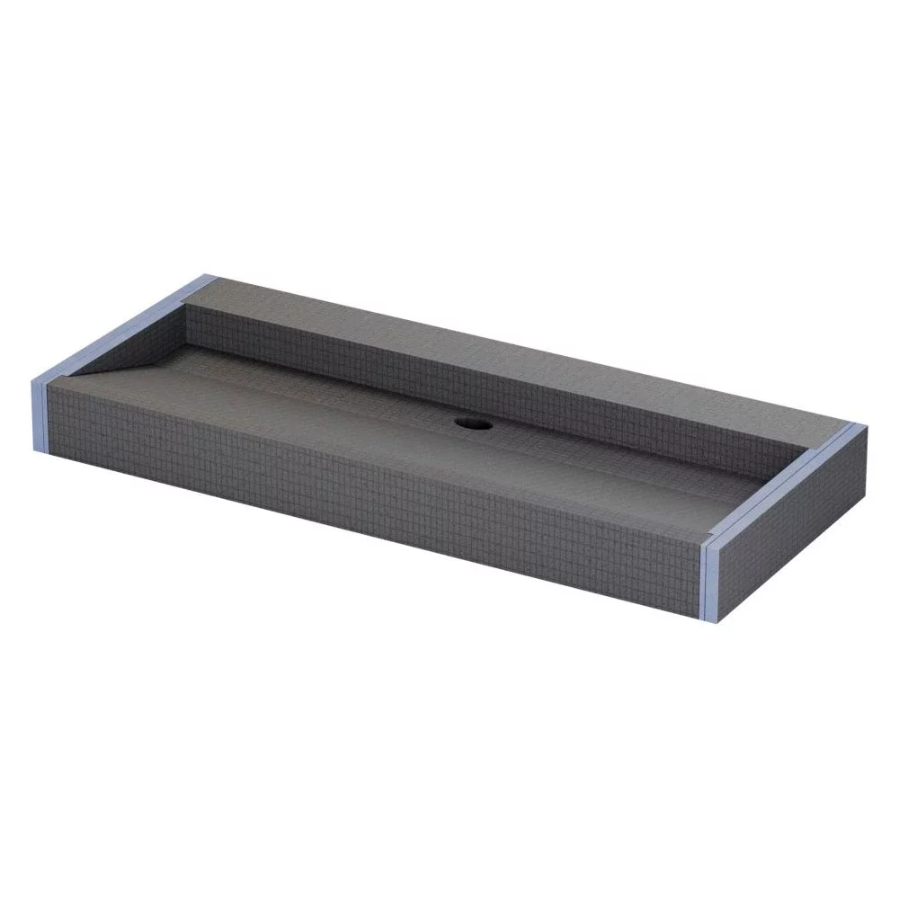 wedi Sanbath 600x 500mm Modular Washbasin 300mm Channel