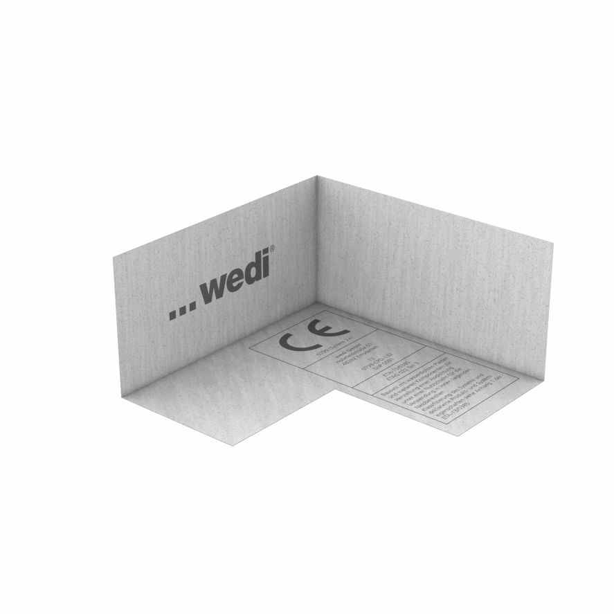wedi - Waterproof Internal Corner Seal - 120 x 120mm