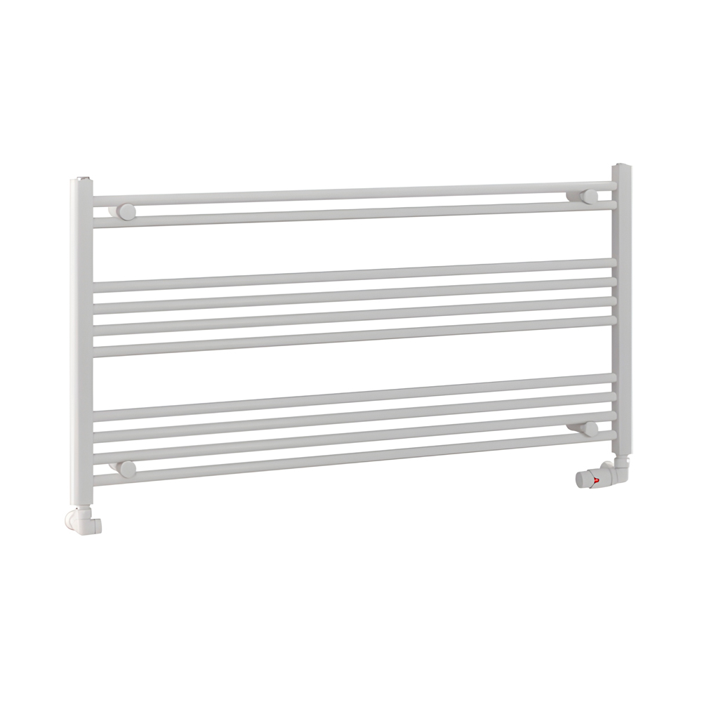 Eastbrook Wendover 600 x 1200mm White Towel Radiator