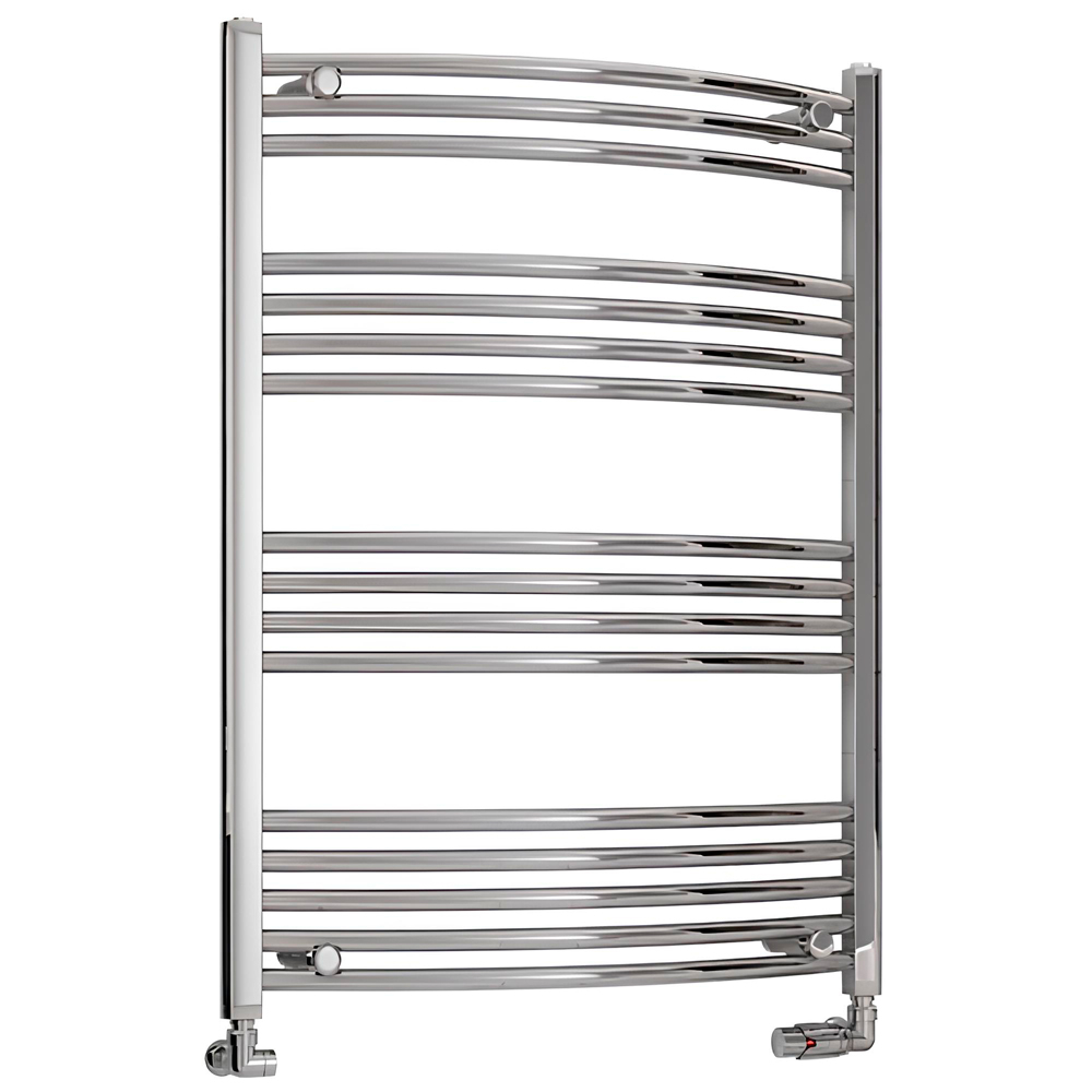 Eastbrook Wendover 1000 x 750mm Chrome Curved Towel Radiator