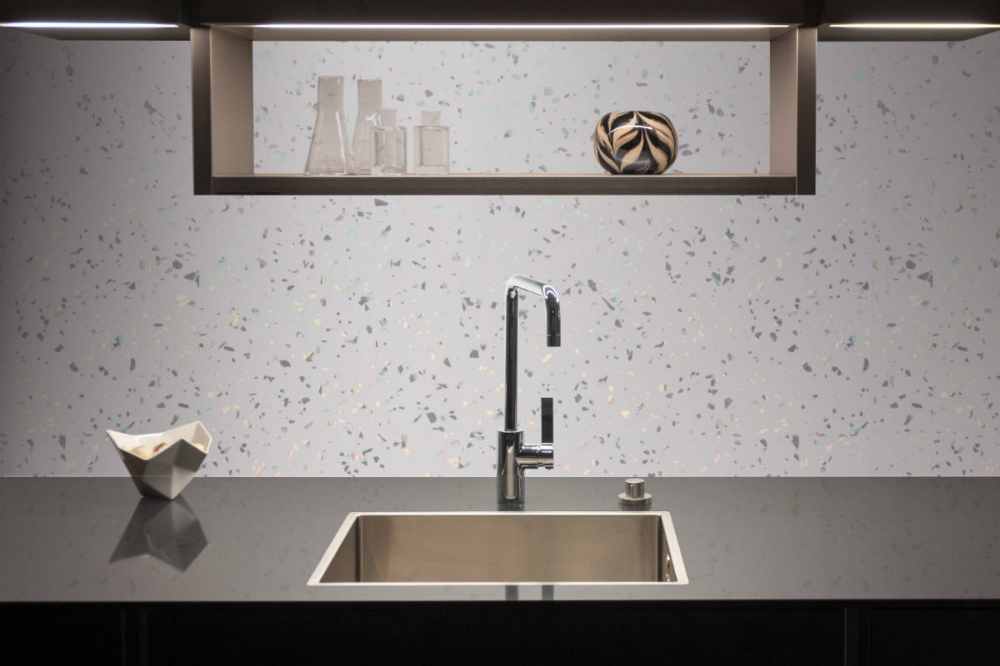 Plumbwall 4 White Sparkle Bathroom Wall Panels 2400 x 1200 x 4mm