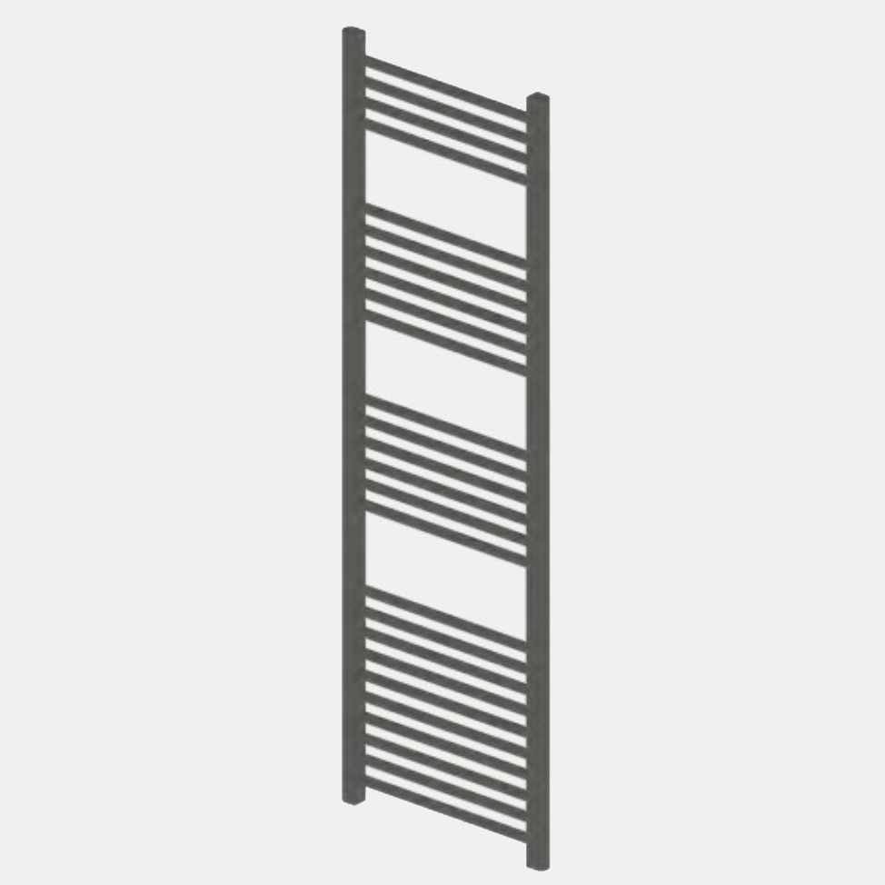 Eastbrook Wingrave 1600 x 500 Matt Anthracite Towel Radiator