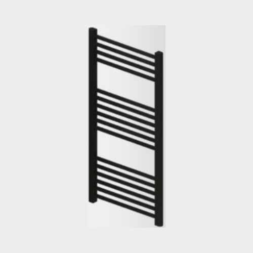 Eastbrook Wingrave 1000 x 500mm Matt Black Towel Radiator